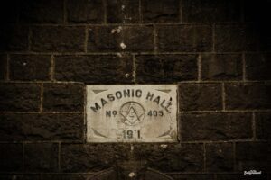 Masonic Hall Plate