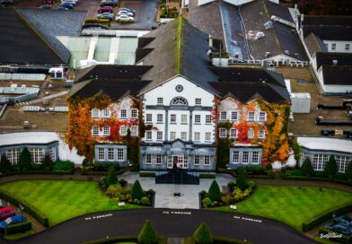 Slieve Russell Hotel in Ballyconnell, County Cavan - aerial view of 300-acre property including PGA National golf course